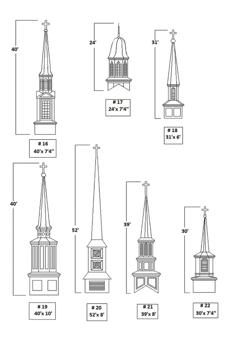 Schafer Steeple Models