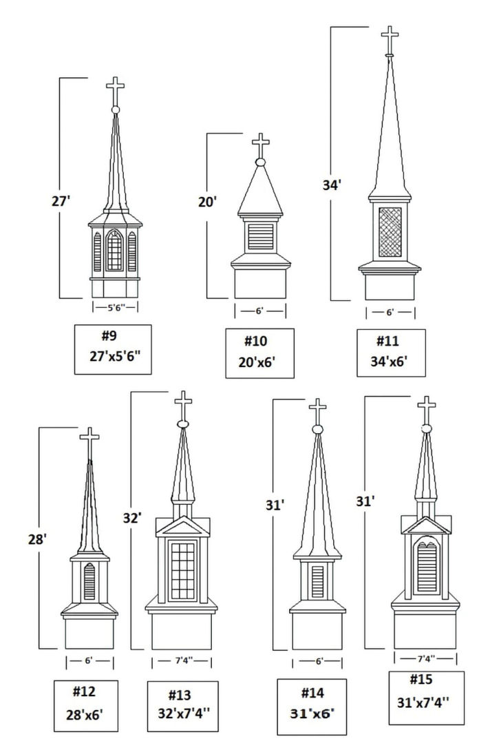 Schafer Steeple Models