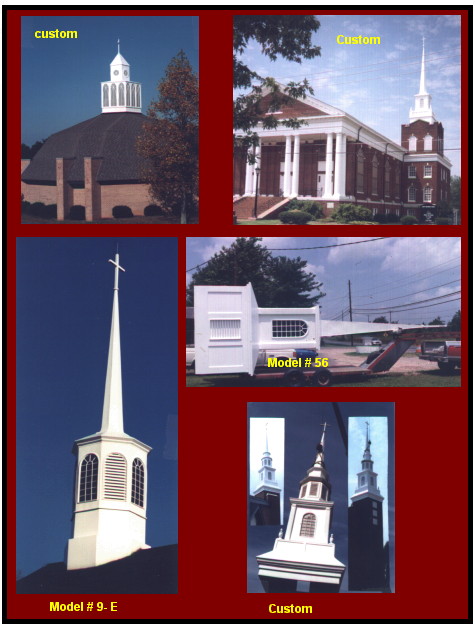 Custom steeples
